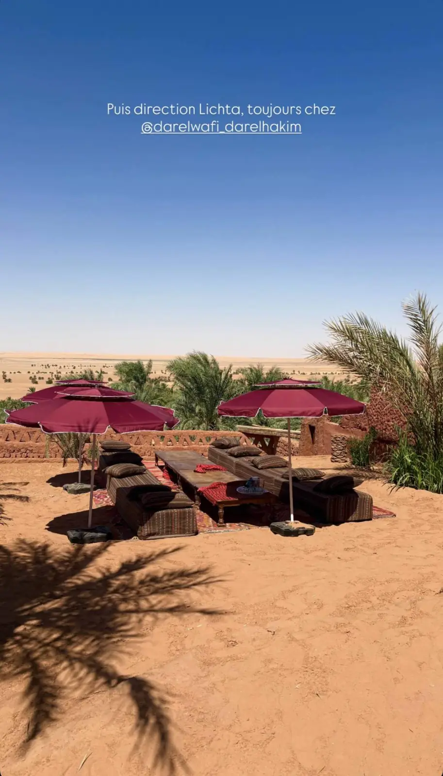 Wafi Bivouac, ksar de Lichta