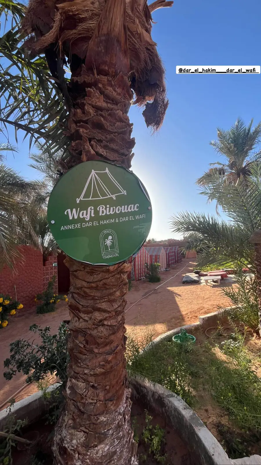 Wafi Bivouac, Lichta